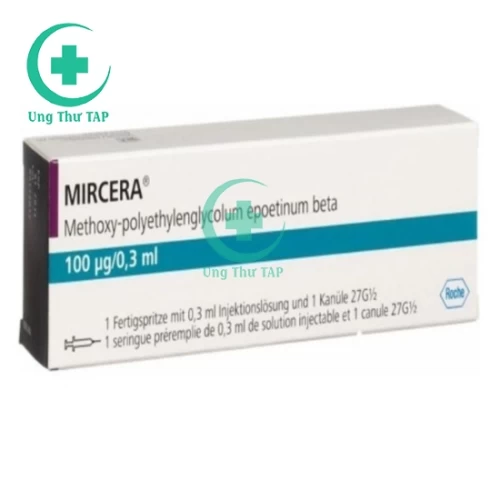 Mircera 100mcg - Thuốc điều trị thiếu máu hiệu quả của Đức