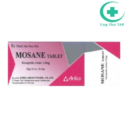 Mosane Tablet 5mg Arlico Pharm - Thuốc điều trị ợ nóng