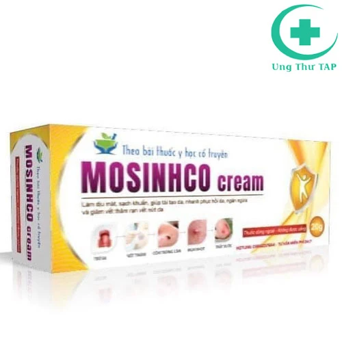 Mosinhco Cream - Thuốc hỗ trợ điều trị bệnh trĩ hiệu quả