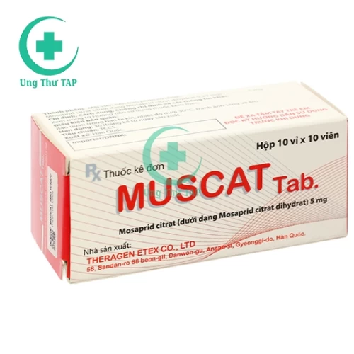 Muscat Tab 5mg Theragen Etex - Điều trị bệnh đường tiêu hóa