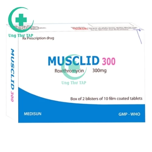 Musclid 300 - Thuốc điều trị nhiễm trùng hô hấp, da, răng miệng