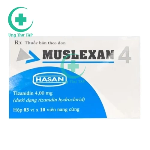 Muslexan 4 - Thuốc điều trị co cứng cơ gây đau, rối loạn thần kinh