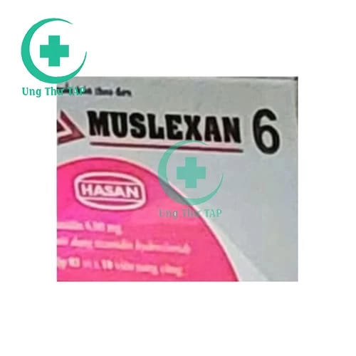 Muslexan 6 - Thuốc điều trị giãn cơ và tăng trương lực cơ