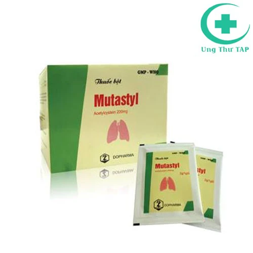 Mutastyl- Thuốc điều trị bệnh nhầy nhớt, hô hấp có đờm nhầy quánh