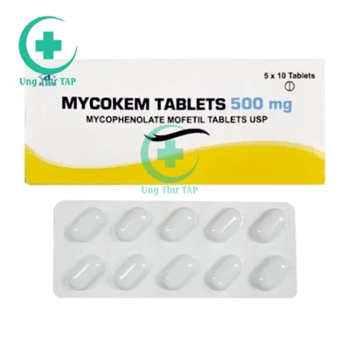 Mycokem tablets 500mg Alkem - Thuốc hỗ trợ ghép thận