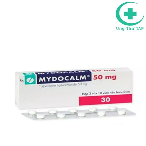 Mydocalm - Thuốc điều trị co cứng cơ hiệu quả