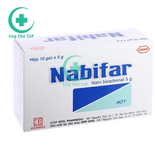 Nabifar 5g Pharmedic - Thuốc bột pha vệ sinh vùng kín