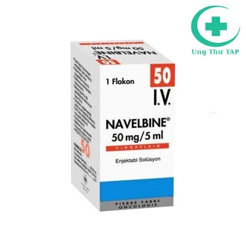 Navelbine 50mg/5ml - Thuốc điều trị ung thư vú, phổi hiệu quả