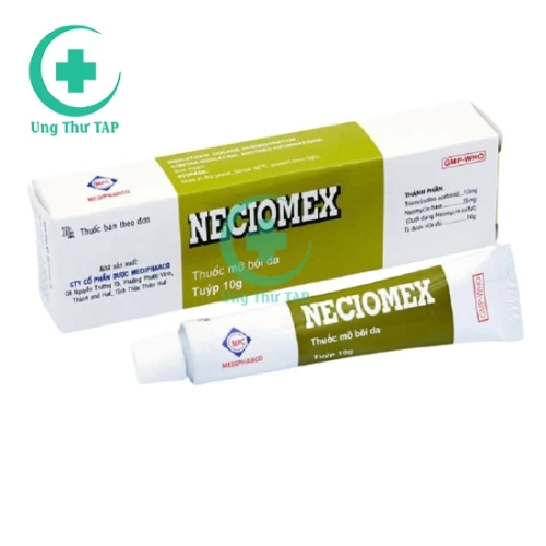 Neciomex - Thuốc mỡ điều trị các bệnh viêm da hiệu quả