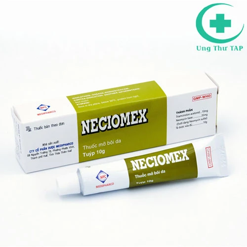 Neciomex - Thuốc mỡ điều trị các bệnh viêm da hiệu quả