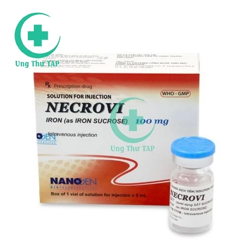 Necrovi - Thuốc điều trị máu do thiết Sắt của Nanogen