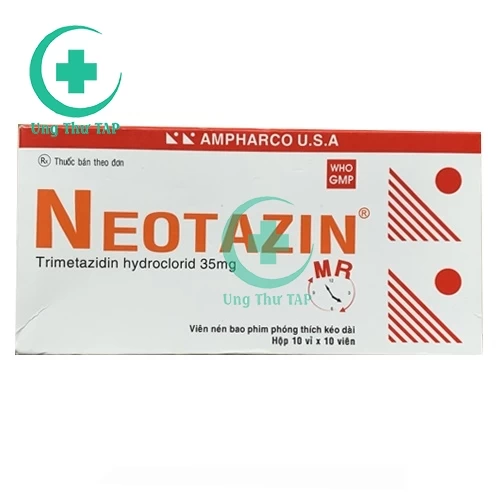 Neotazin MR - Thuốc điều trị các cơn đau thắt ngực, chóng mặt