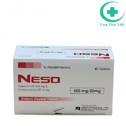 Neso 500mg/20mg Aristopharma - Điều trị viêm xương khớp