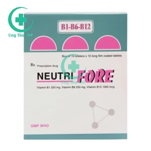 Neutrifore - Bổ sung vitamin nhóm B cho cơ thể của DP Bình Định