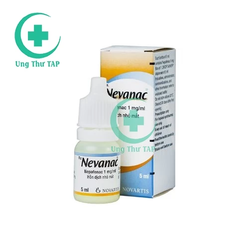 Nevanac 1mg/ml - Thuốc giúp làm giảm đau mắt, kích ứng của Bỉ
