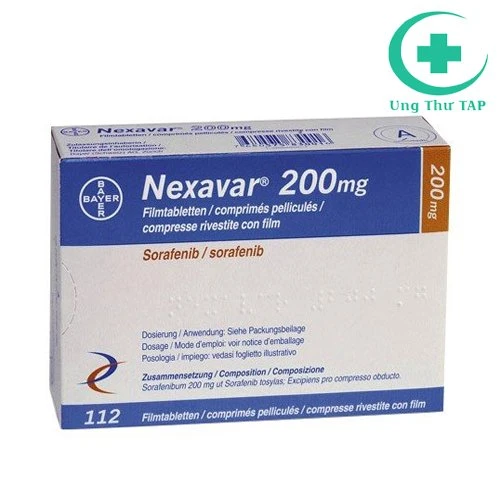 Nexavar 200mg (Sorafenib) Bayer - Thuốc điều trị ung thư của Đức