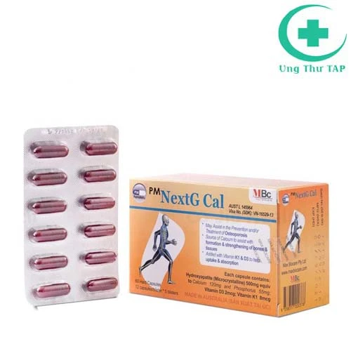 PM NextG Cal - Thuốc giúp bổ sung Calci, Vitamin và khoáng chất