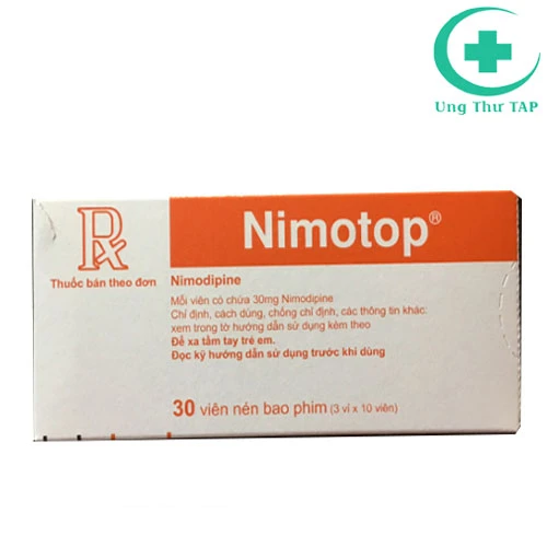 Nimotop Tab 30mg - điều trị rối loạn thần kinh, tâm thần hiệu quả