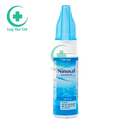 Ninosat - điều trị nghẹt mũi, viêm mũi, viêm xoang hiệu quả