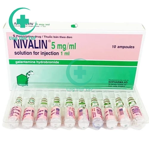 Nivalin 5mg/ml Sopharma - Thuốc điều trị sa sút trí tuệ