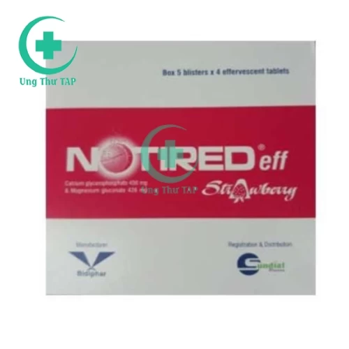 Notired Eff Strawberry - Thuốc điều trị suy nhược chức năng