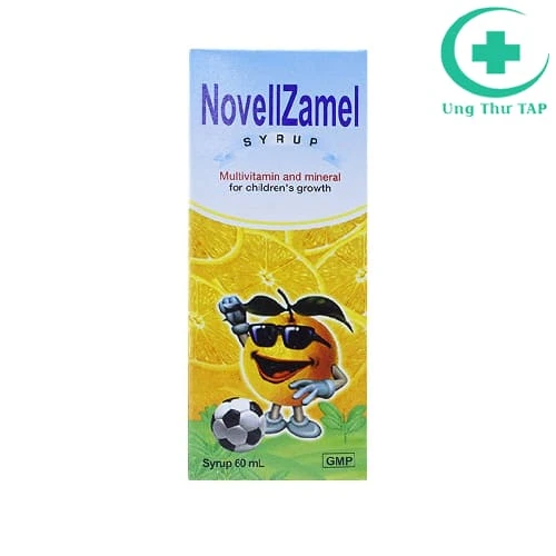 Novellzamel Syrup 60ml P.T.Tanabe - Bổ sung Vitamin, khoáng chất