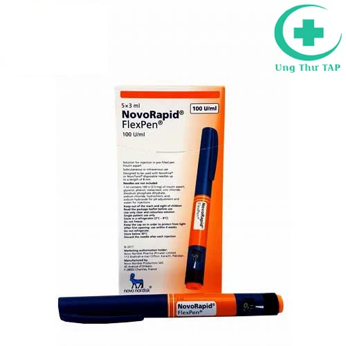 Novorapid FlexPen - Thuốc điều trị đái tháo đường hiệu quả