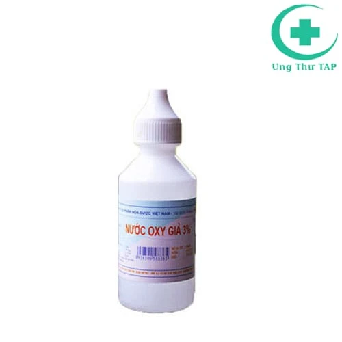 Nước oxy già 3% Quapharco - Làm sạch vết thương và vết loét