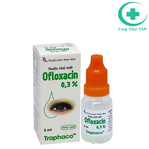 Ofloxacin 0,3% Traphaco - Thuốc điều trị nhiễm trùng mắt