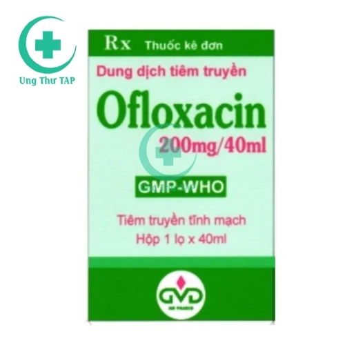 Ofloxacin 200mg/40ml MD Pharco - Thuốc điều trị nhiễm khuẩn hiệu quả