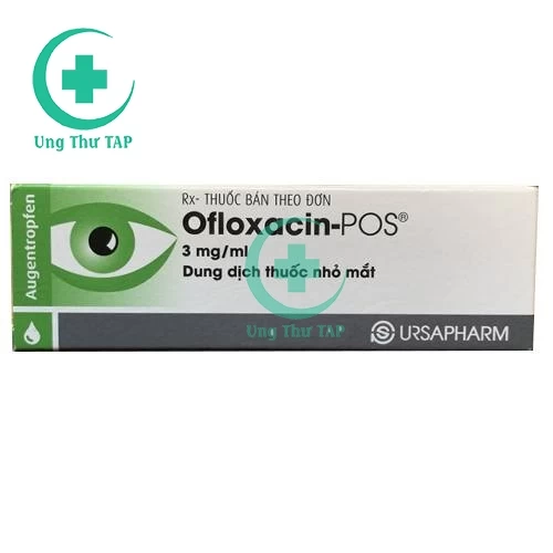 Ofloxacin-POS 3mg/ml - Thuốc điều trị viêm mi mắt, lẹo mắt