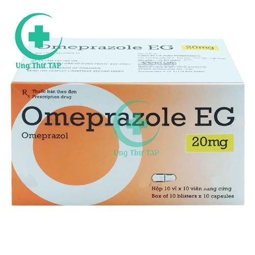 Omeprazole EG 20mg - Thuốc trị viêm loét dạ dày của Pymepharco