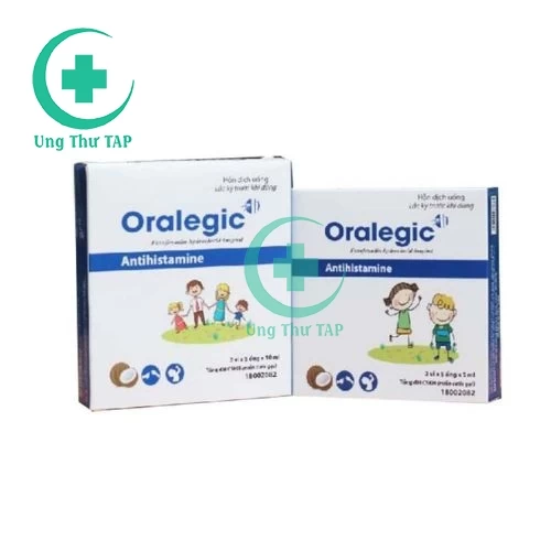 Oralegic 30mg/5ml CPC1HN - Thuốc điều trị viêm mũi dị ứng