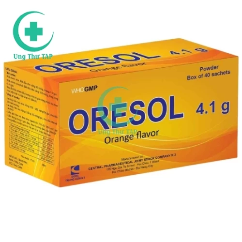 Oresol 4,1 g TW3 - Điều trị mất điện giải và nước hiệu quả