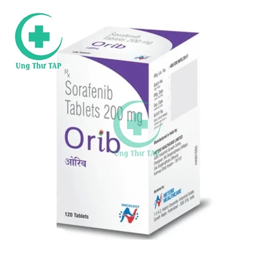 Orib (Sorafenib) - Điều trị ung thư biểu mô gan, thận, tuyến giáp.