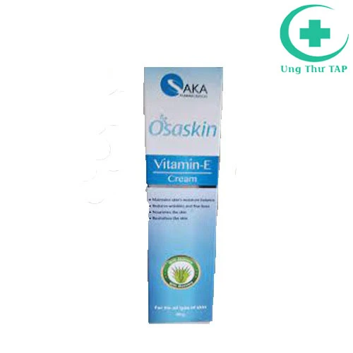 Osaskin - Vitamin E cream - Giúp giữ ẩm da, làm mềm, làm mịn da