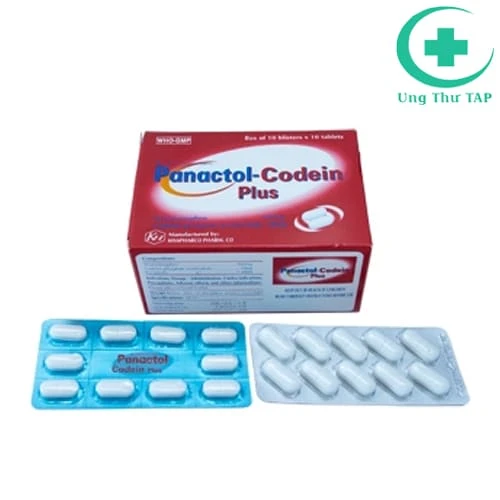 Panactol Codein Plus 500mg/30mg - Thuốc giảm đau hạ sốt