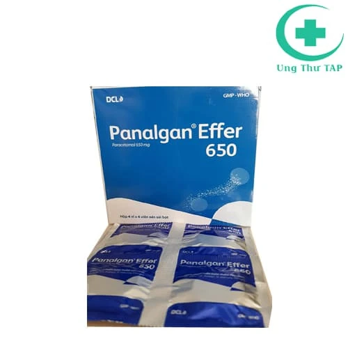 Panalgan Effer 650 mg - Thuốc giảm đau hạ sốt của DP Cửu Long