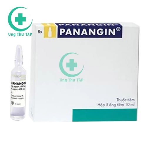Panangin (dịch tiêm truyền) - trị nhồi máu cơ tim, tăng huyết áp