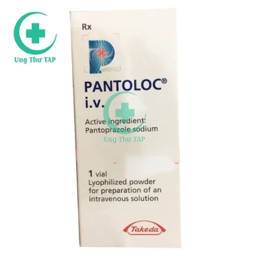 Pantoloc I.V 40mg Takeda - Thuốc điều trị loét dạ dày tá tràng