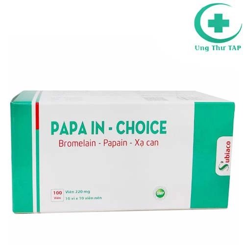 Papa In - Choice - Hỗ trợ giảm biểu hiện sưng đau hiệu quả