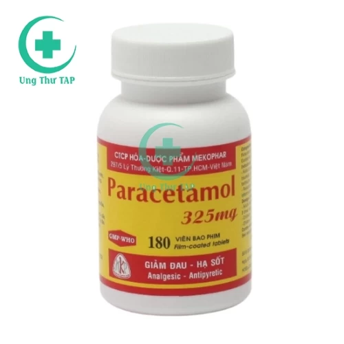 Paracetamol 325mg Mekophar - Thuốc giảm đau, hạ sốt
