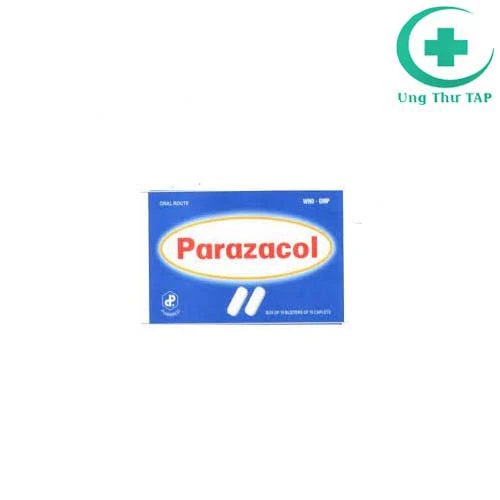 Parazacol 500mg - Thuốc giúp giảm đau hạ sốt hiệu quả