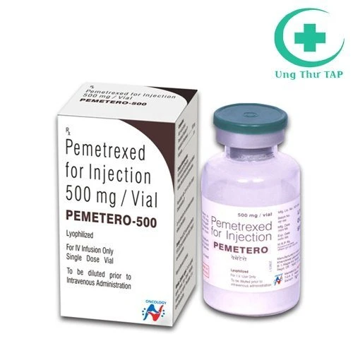 Pemetero 500 - Thuốc điều trị ung thư phổi không tế bào nhỏ