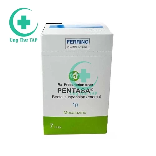 Pentasa 1g/100ml - Thuốc điều trị viêm loét đại tràng hiệu quả