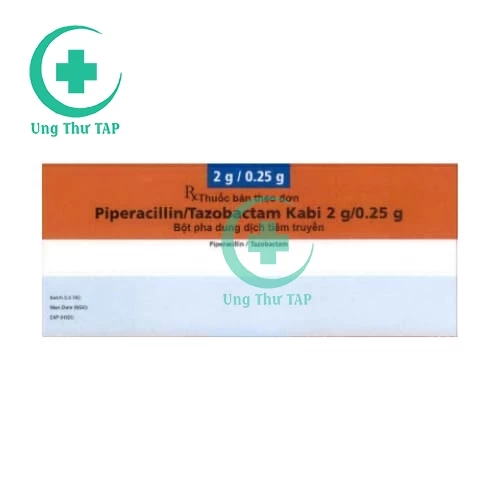 Piperacillin/ Tazobactam Kabi 2g/0.25g - Thuốc kháng sinh