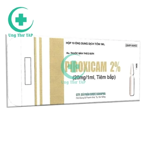 Piroxicam 2% Danapha - Thuốc giảm đau,chống viêm xương khớp