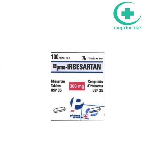 Pms- Irbesartan 300mg - Thuốc điều trị tăng huyết áp của Canada