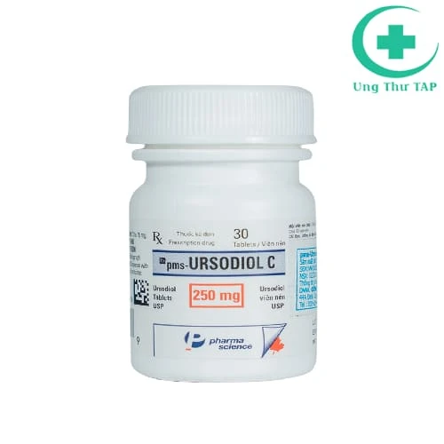 PMS-Ursodiol C 250mg - Thuốc điều trị xơ gan ứ mật của Canada
