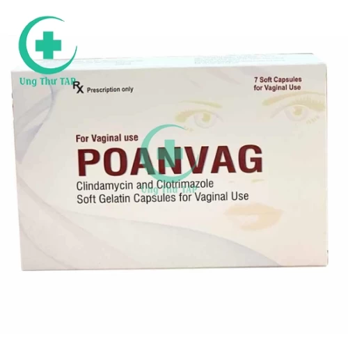 Poanvag - Thuốc điều trị nhiễm khuẩn Phụ khoa